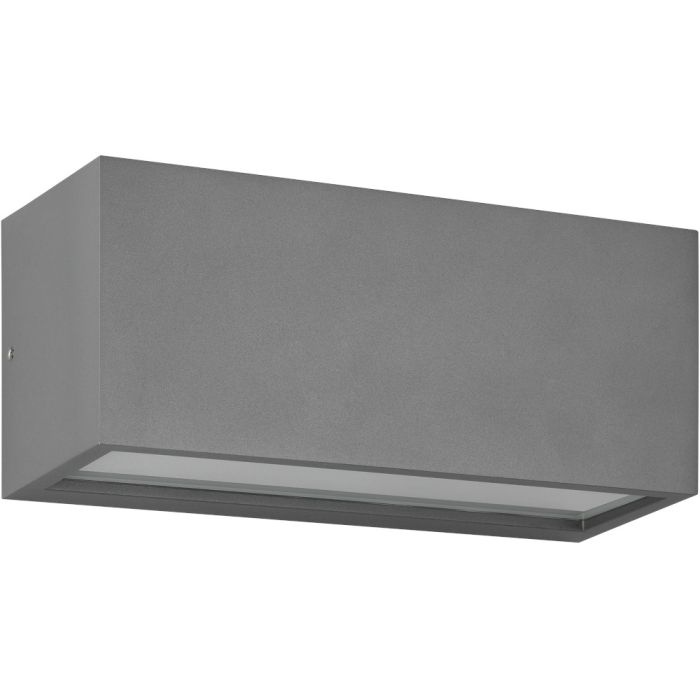 Trio Mayenne 218560242 antraciet grijze up down wandlamp