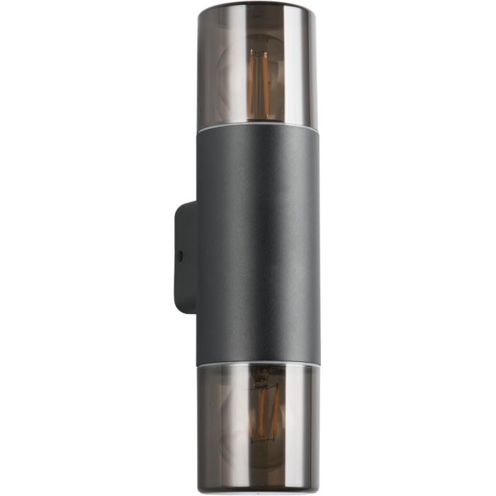 Trio Hoosic 224060232 zwarte buitenlamp