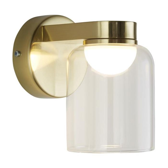Searchlight Highball 23083-1SB messing kleurige badkamerlamp
