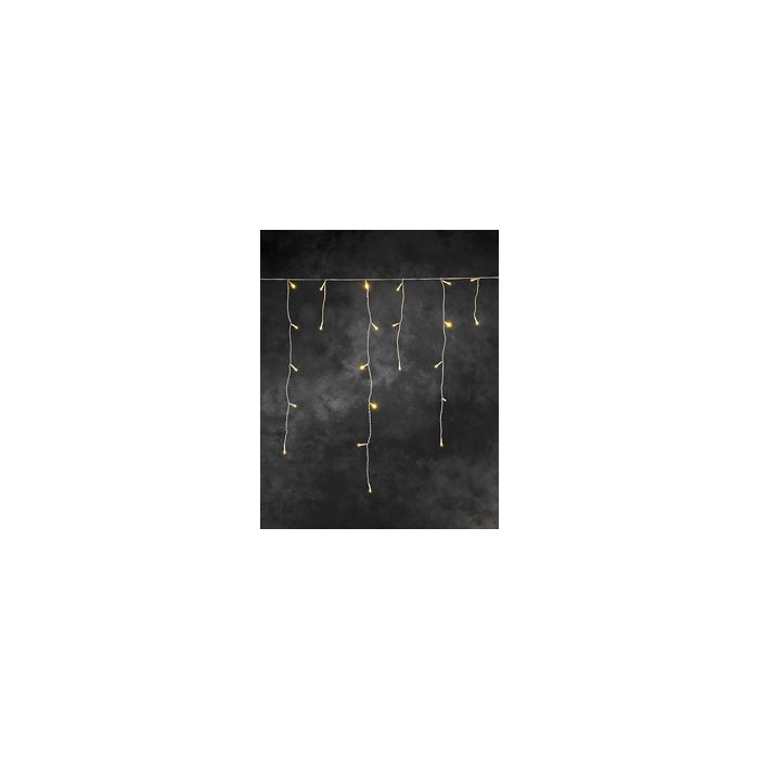 Konstsmide Icicle lichtsnoer 200 gele LED's 2733-002