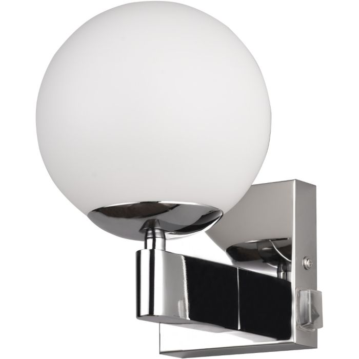 Trio Kula 284270106 chroom kleurige badkamerlamp