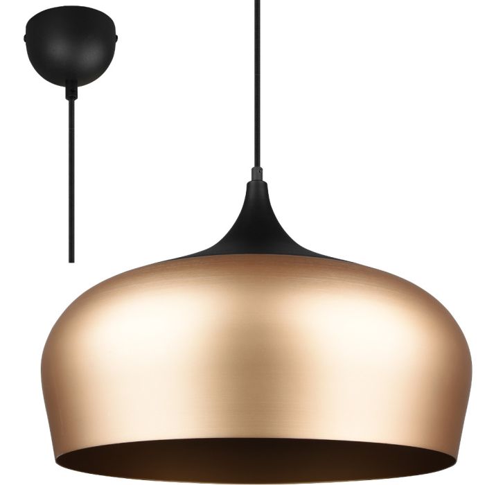 Trio Chiron 310890108 mat messing hanglamp