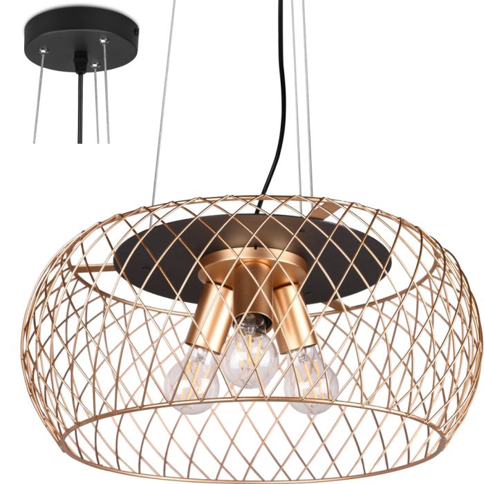 Trio Tamil 311100308 mat messing hanglamp