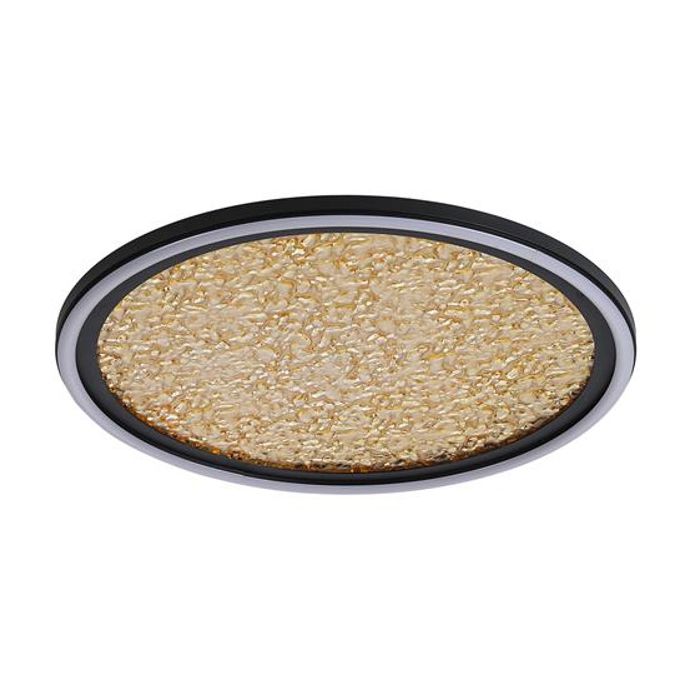 Searchlight Luna 31908-400GO goud kleurige plafonniere