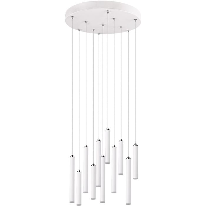 Trio Tubular 321691131 witte buizen hanglamp