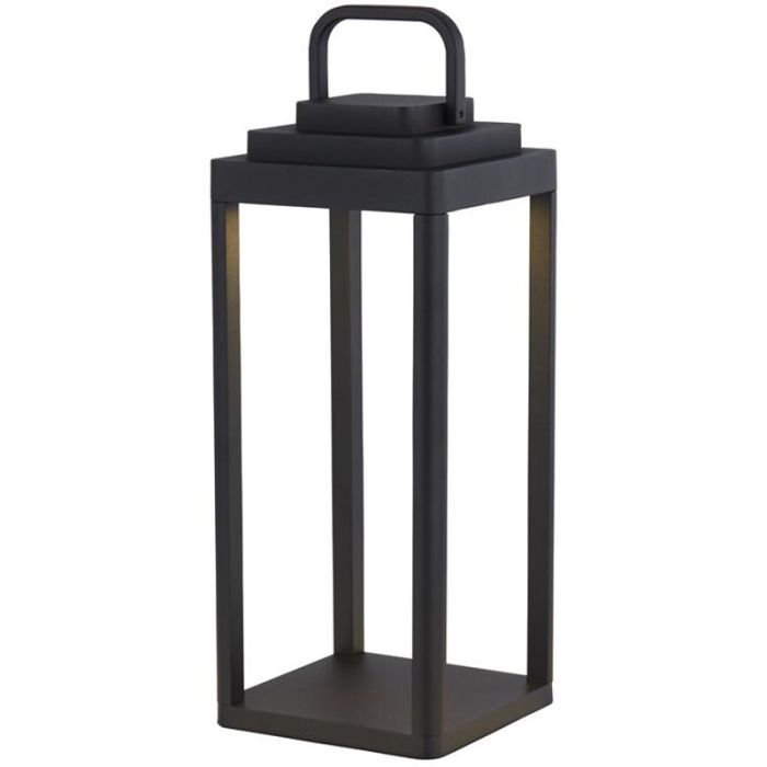 Searchlight Portobello 33502-350 zwarte tuinlantaarn
