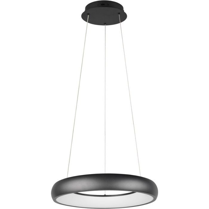 Trio Cardona 349614532 zwarte ringvormige hanglamp