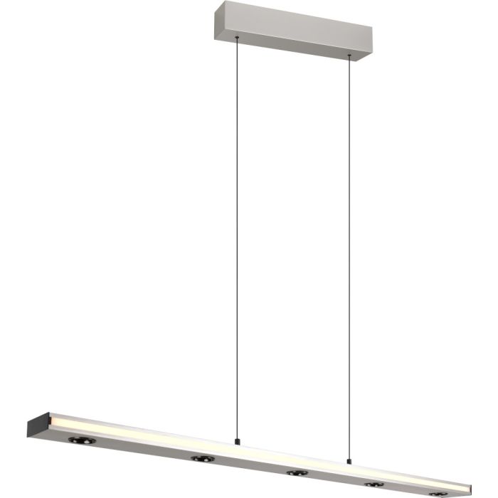 Trio Graham 353010107 stalen hanglamp