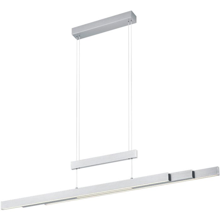Trio Trajan 375310507 staal kleurige hanglamp
