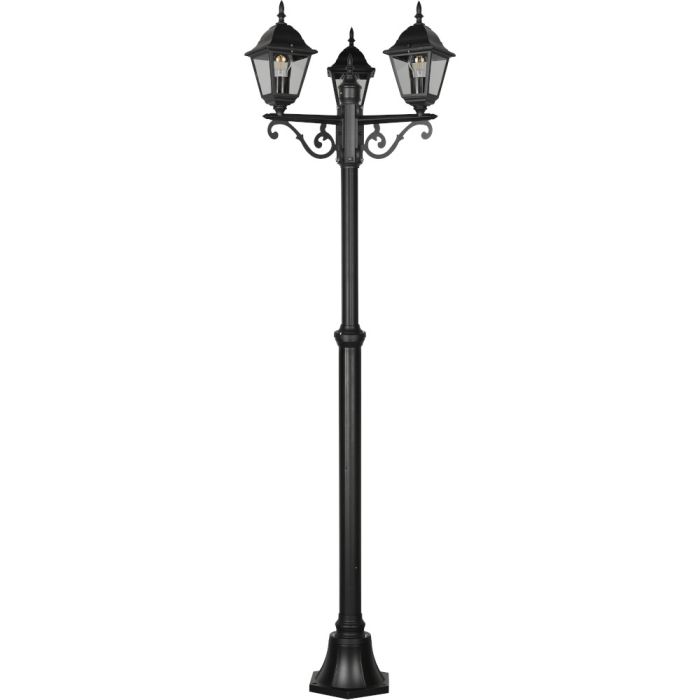 Trio Livenza 405760332 zwarte lantaarnpaal