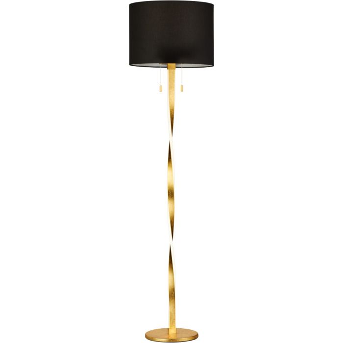 Trio Nandor 475310379 goud kleurige vloerlamp