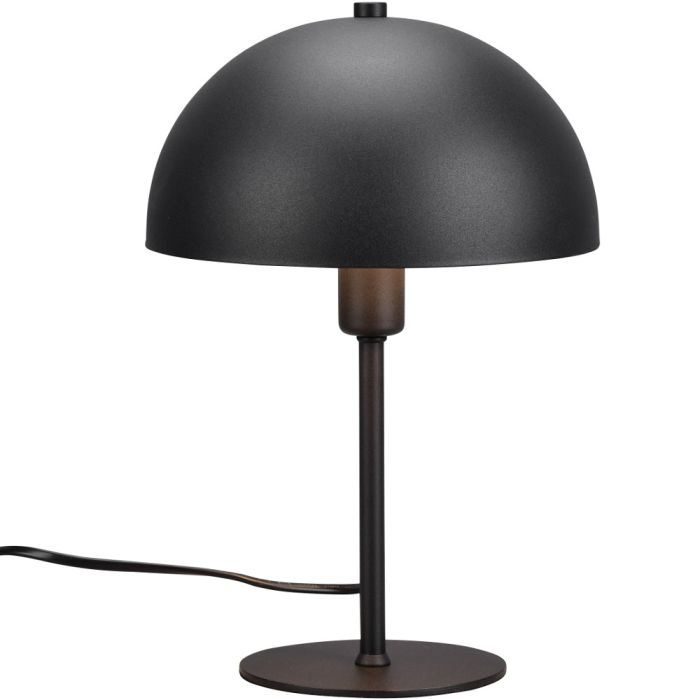 Trio Nola 506200132 zwart metalen tafellamp