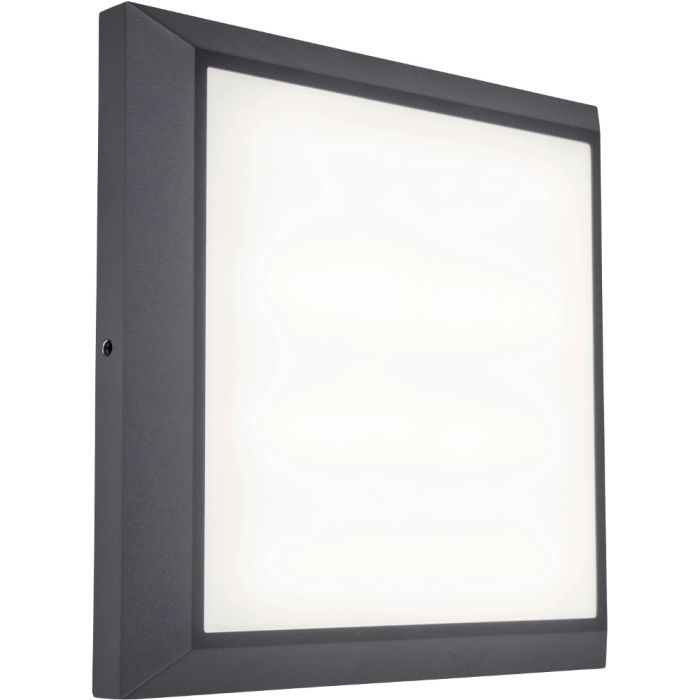 Lutec Helena 5102101118 antraciet grijze plafondlamp