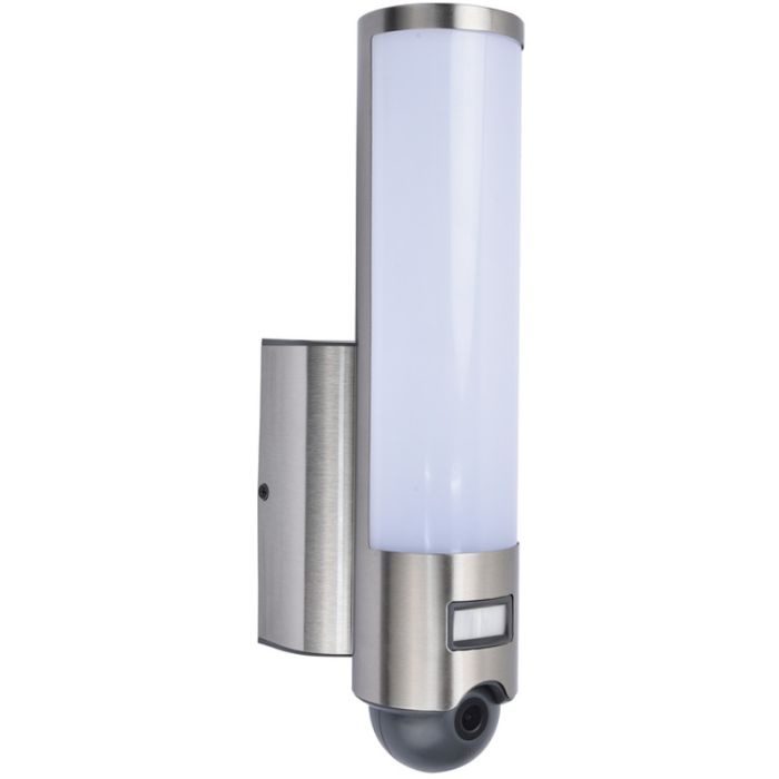 Lutec Elara 5267106001 staal kleurige cameralamp