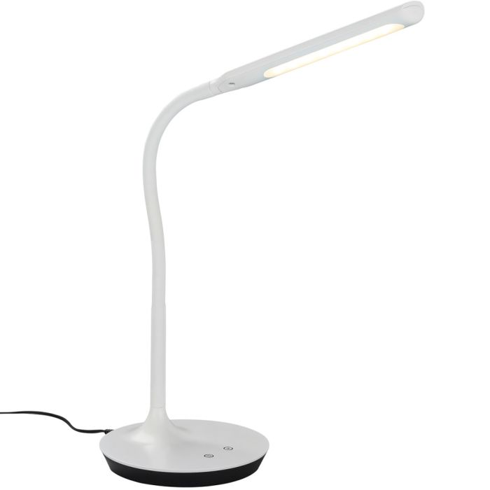 Trio Polo 527090131 witte bureaulamp