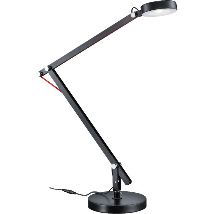 Trio Amsterdam 527920102 zwarte bureaulamp