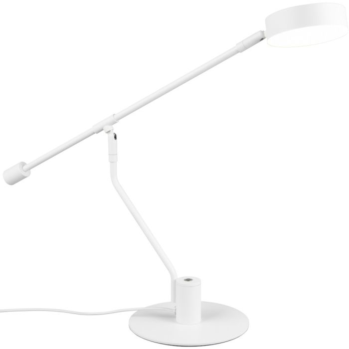 Trio Manduro 549010131 witte bureaulamp