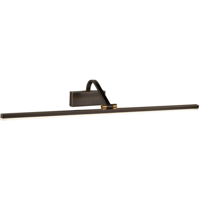 Searchlight Bilbao 5551-70BG geborsteld zwart gouden schilderijlamp