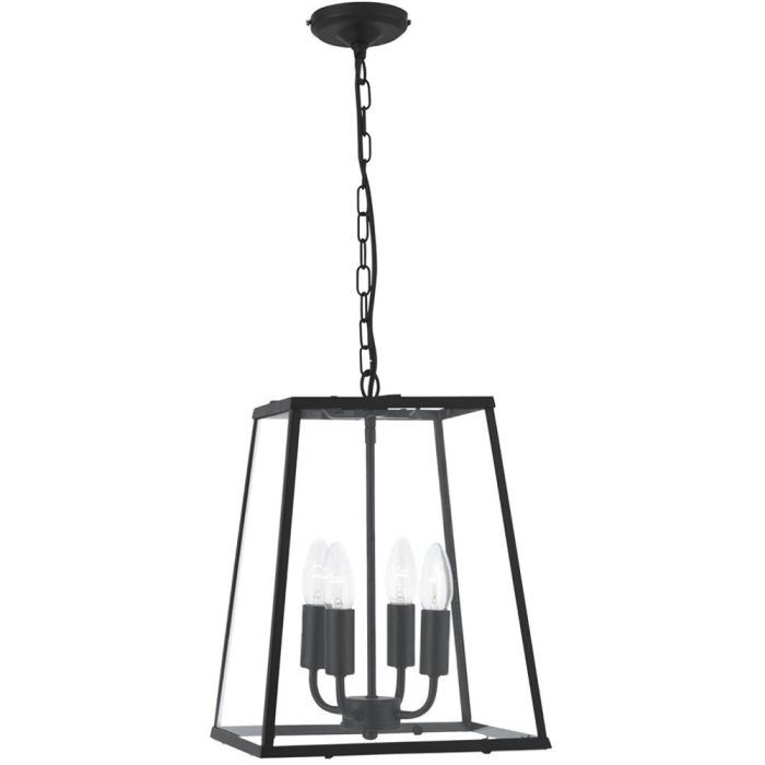Searchlight Noir 5614BK zwarte lantaarn