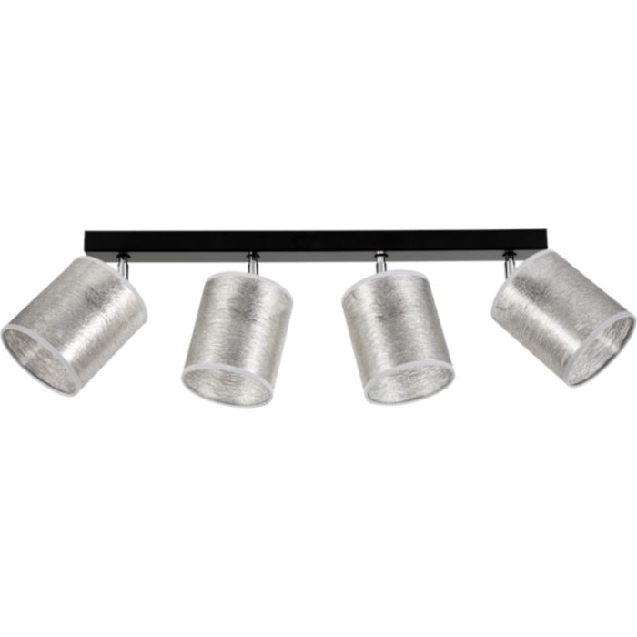 Britop Nevoa 56794404 spot met kapjes van zilver non-woven stof