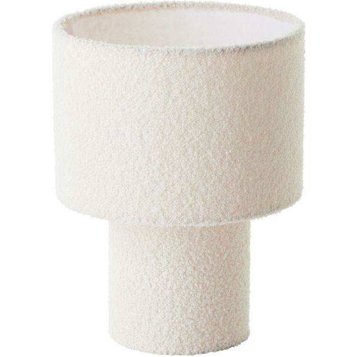 Brilliant Teddy 60160/09 beige tafellamp van katoen