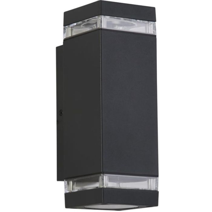 Searchlight Houston 61101GY grijze up down buitenlamp