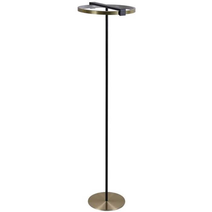 Searchlight Aerial EU62332GO zwart met goud kleurige vloerlamp