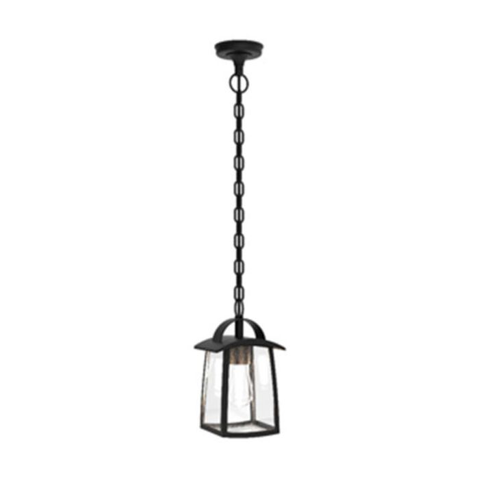Lutec Kelsey 6273601012 mat zwarte hanglamp voor buiten