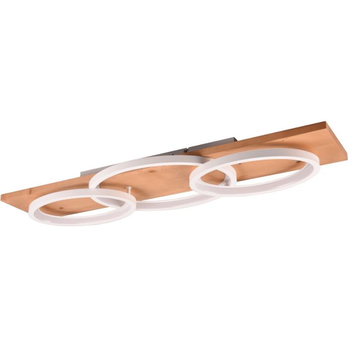 Trio Barca 641110331 plafondlamp met drie standen dimmer