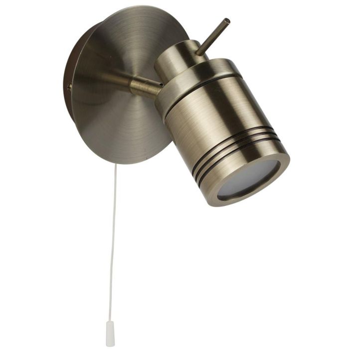 Searchlight Samson 6601AB antiek bronzen badkamer spot
