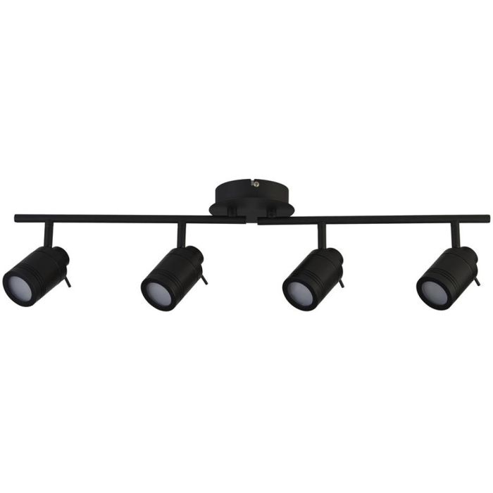 Searchlight Samson 6604BK zwarte badkamerspot