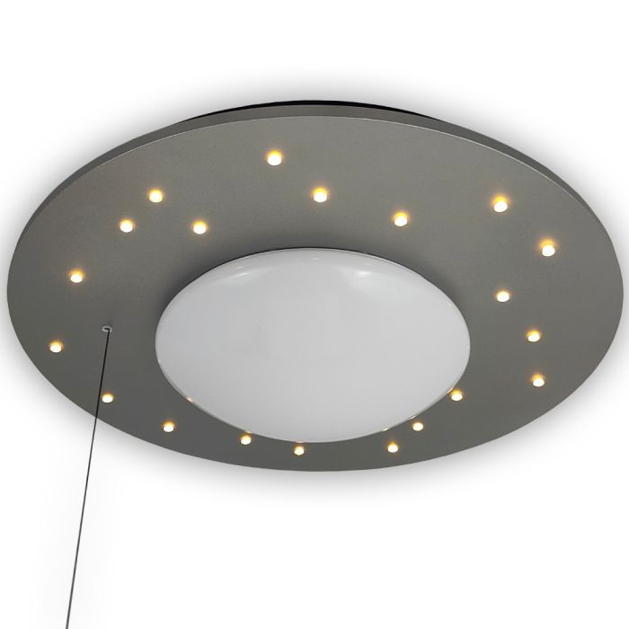 Niermann Sterrenlicht 7010 zilverkleurige plafondlamp