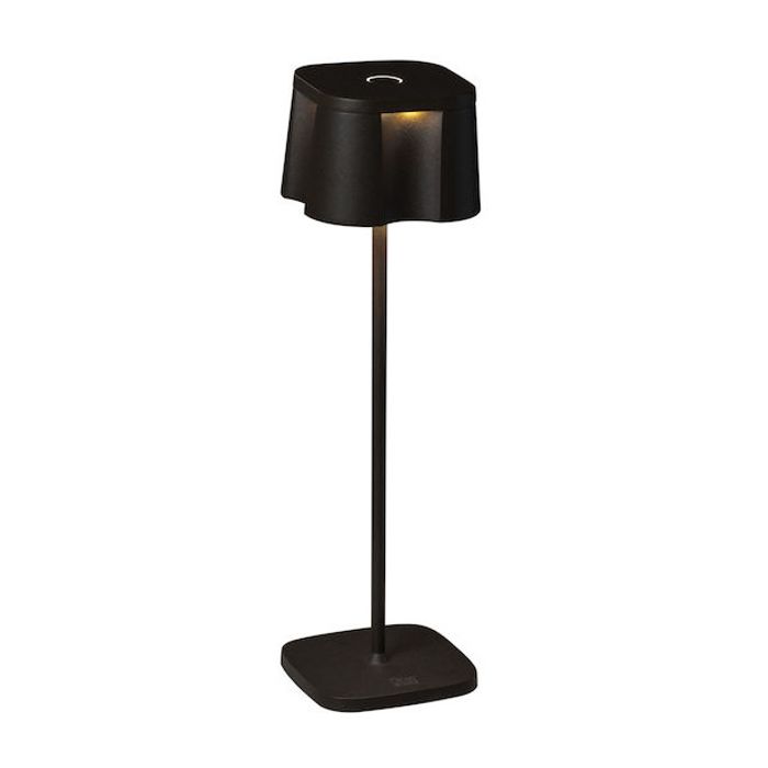 Konstsmide Nice 7818-750 mat zwarte terraslamp