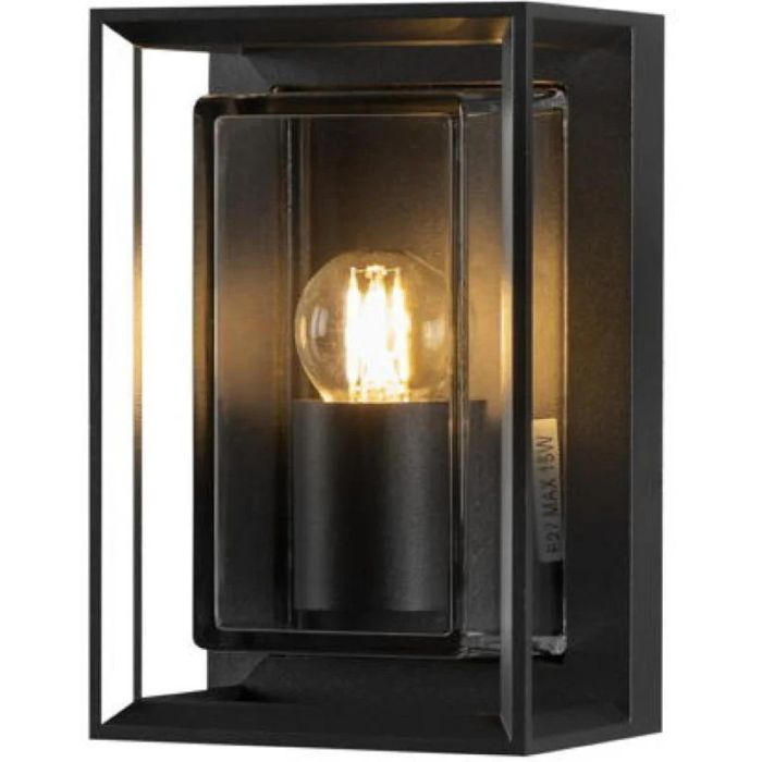 Konstsmide Brindisi 7886-750 mat zwarte buitenlamp