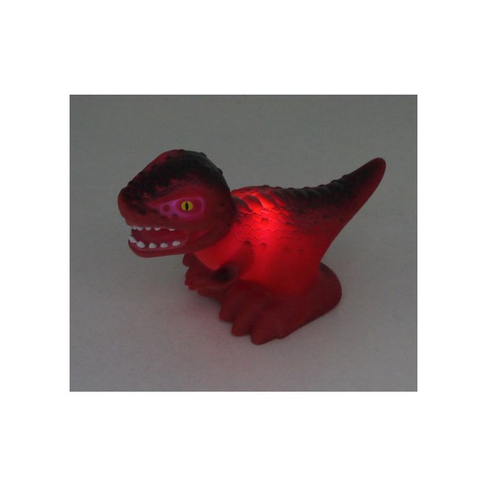 Niermann Tyrannosaurus nachtlampje 80018 rood 15cm