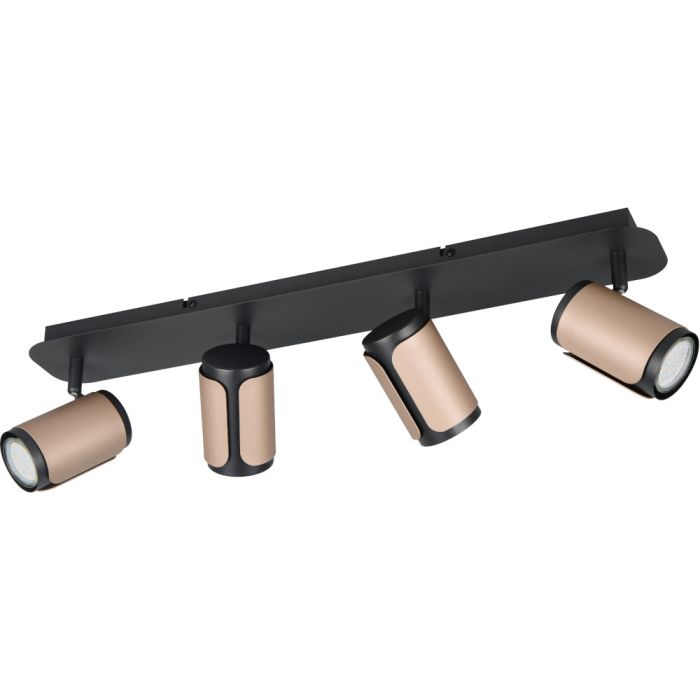 Trio Gillan 814500465 zwart met koffiekleurige spot