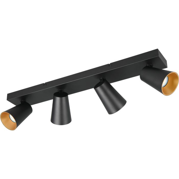 Trio Sharp 817100432 zwart met gouden spot