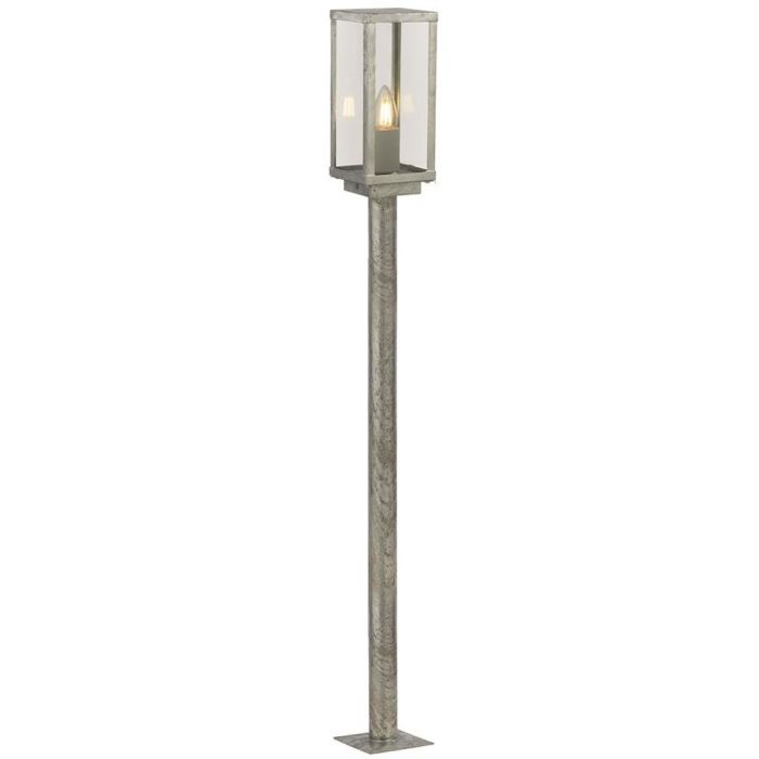 Searchlight Box 90151-900SI gegalvaniseerd stalen paallamp