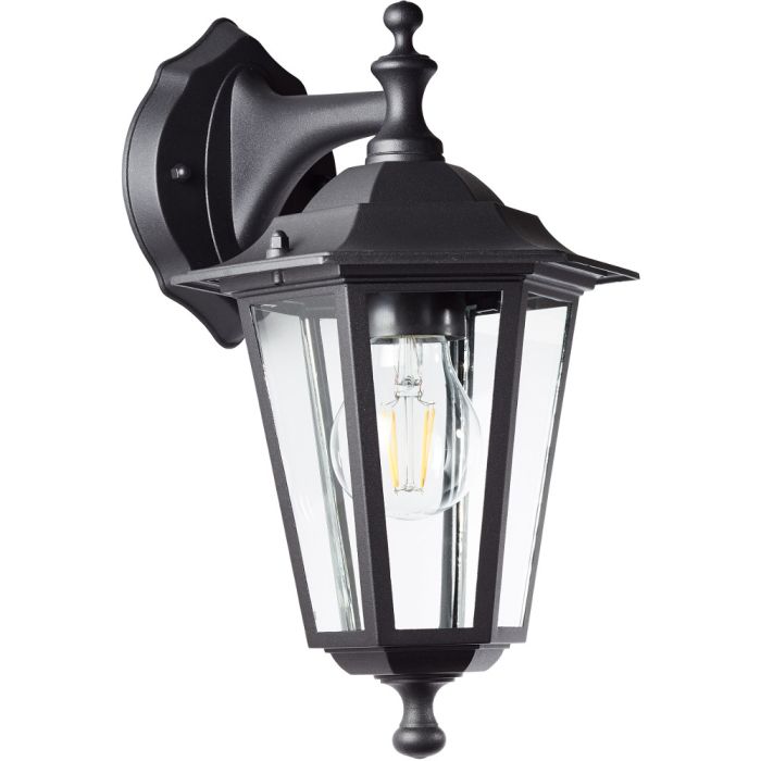 Brilliant Carleen 90987A06 mat zwarte buitenlamp hangend
