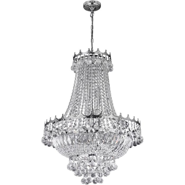 Searchlight Versailles 9112-52CC chromen zakkroonluchter