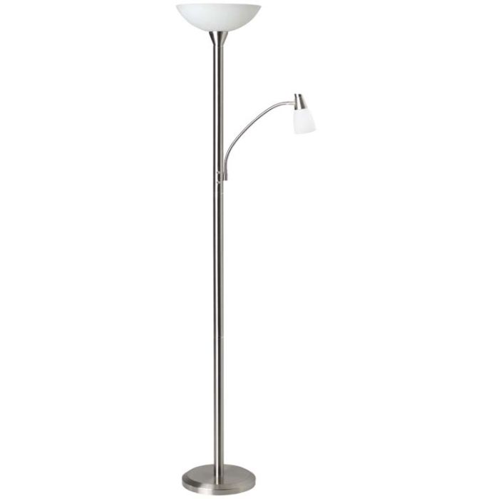 Brilliant Lucy G93004/13 uplighter nikkel