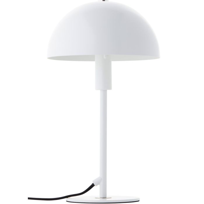 Brilliant Lillian 93095/75 mat wit metaal tafellampje