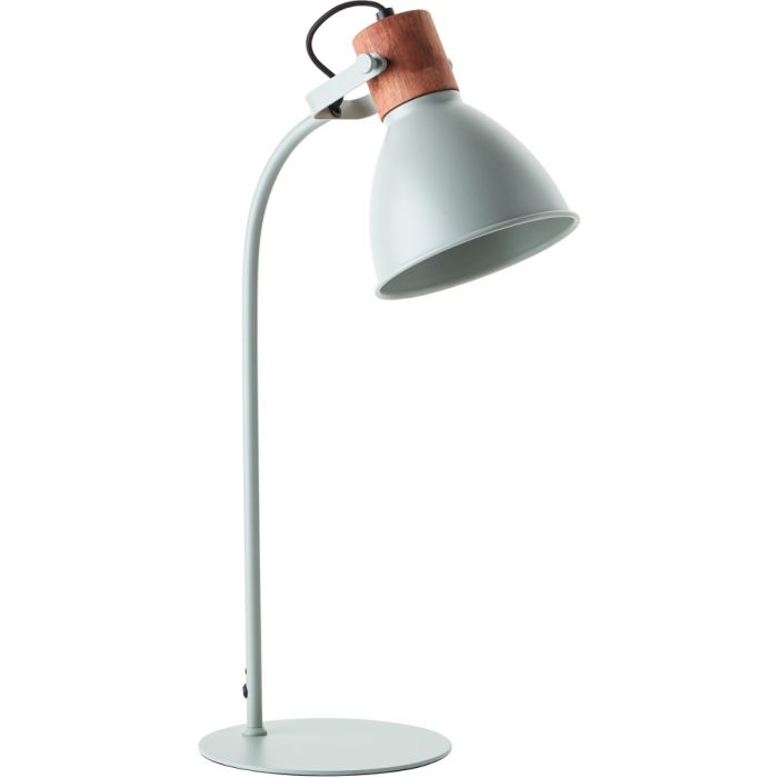 Brilliant Erena 94555/63 groene tafellamp met hout