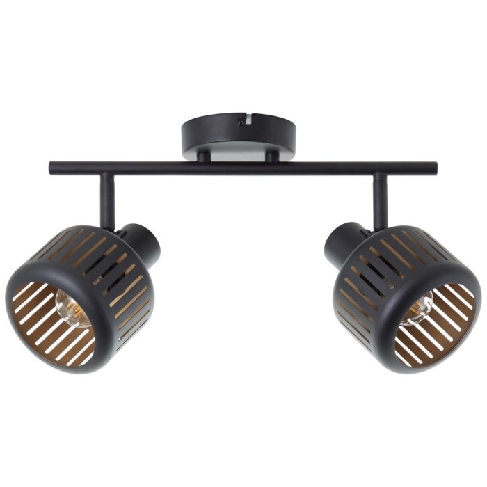 Brilliant Tyas 99942/86 zwart met goudkleurige spot