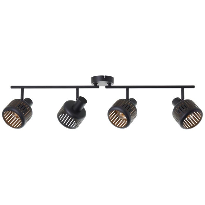 Brilliant Tyas 99945/86 zwart met goud kleurige spot