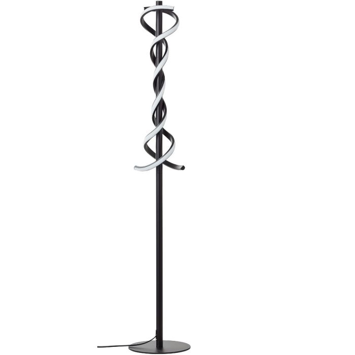 Brilliant Amalie G94539/06 zwarte design vloerlamp