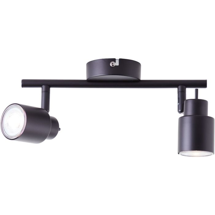 Brilliant Tanah G74513/76 mat zwarte plafondspot