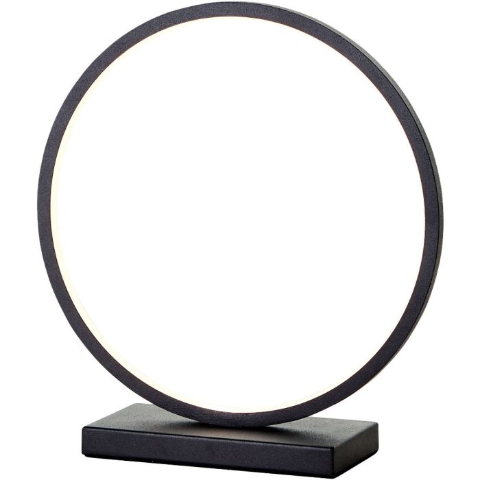 Brilliant Chaumont G94706/76 zwarte ronde tafellamp