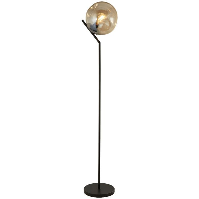 Searchlight Punch EU22122-1BK Champagne kleurige vloerlamp