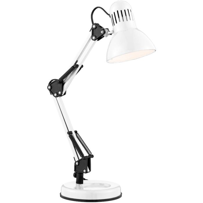 Searchlight Desk EU2429Wh witte bureaulamp